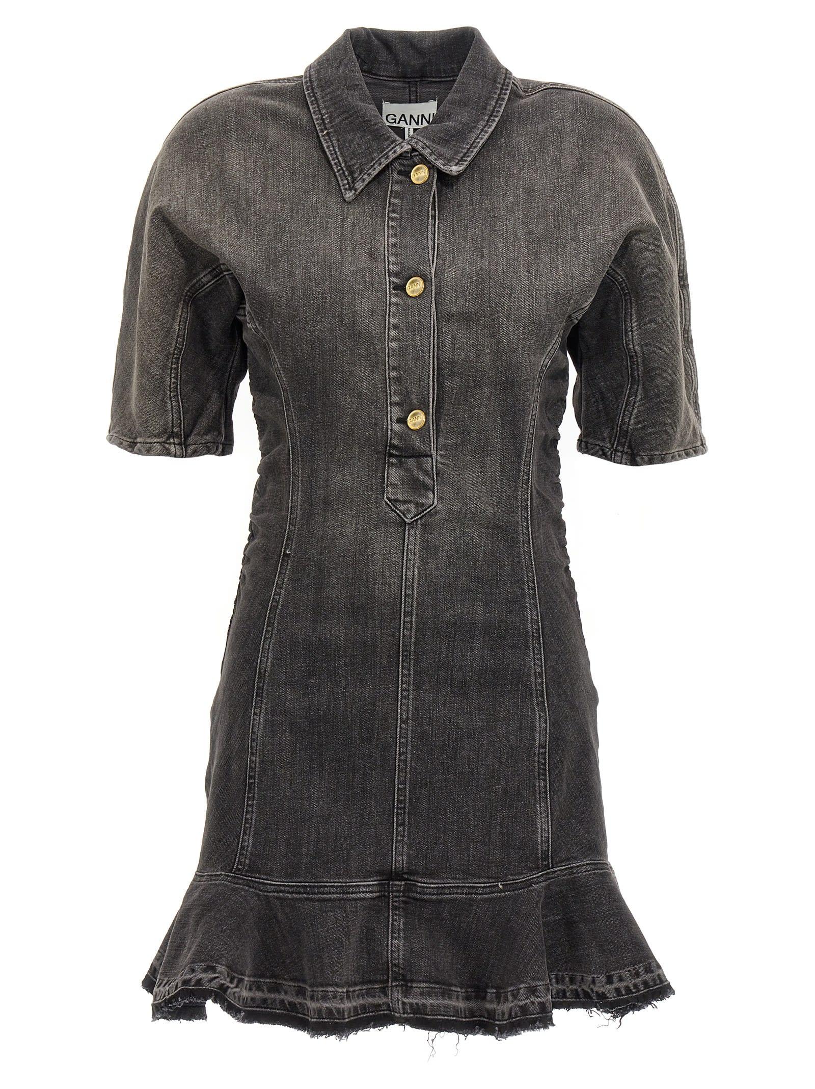 ganni tint edge dress