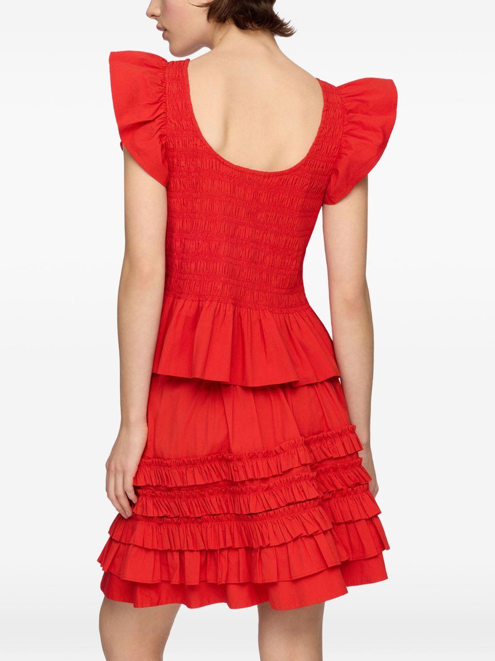 ganni top red - women