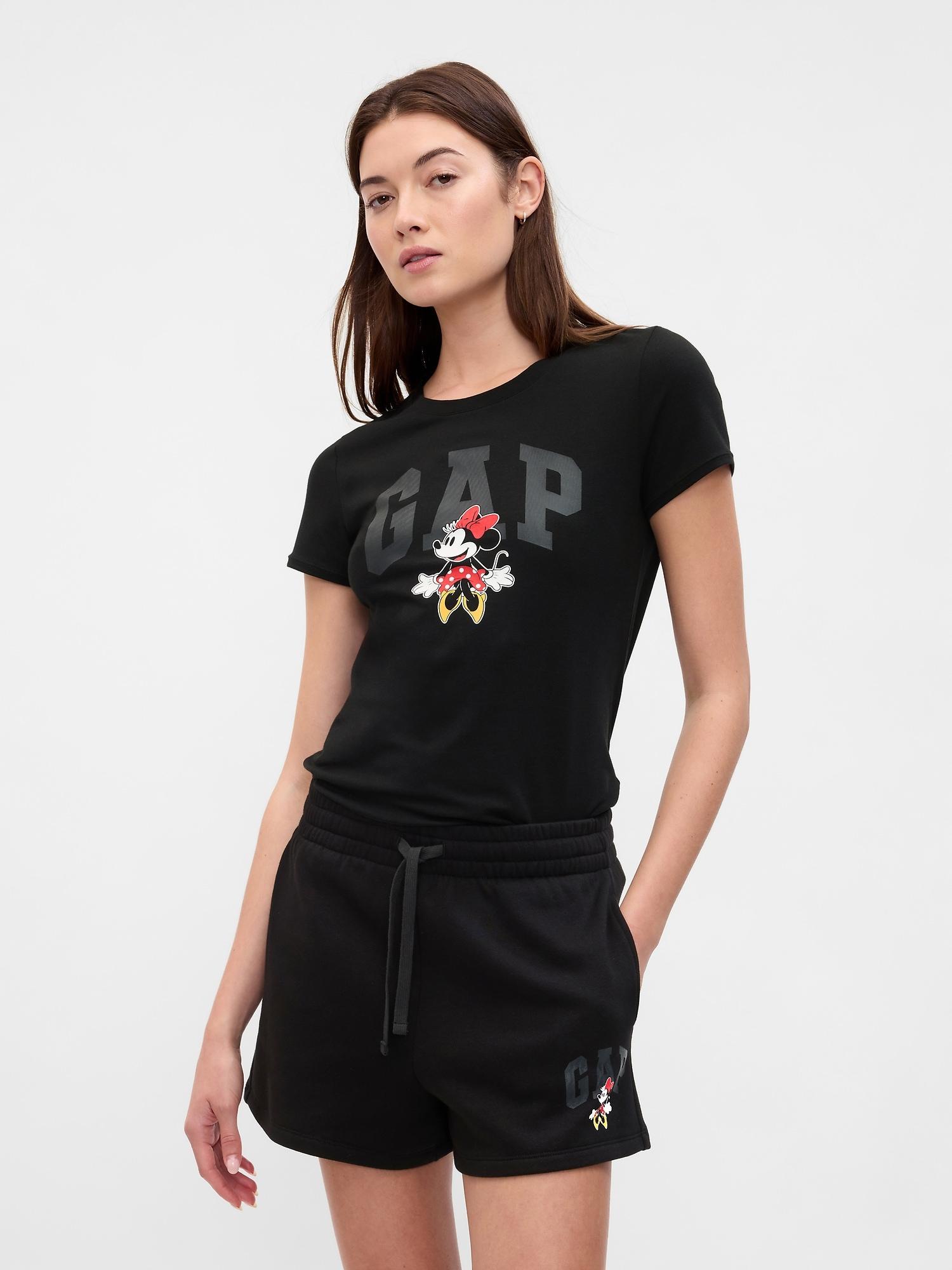 gap × disney minnie mouse gap logo t-shirt