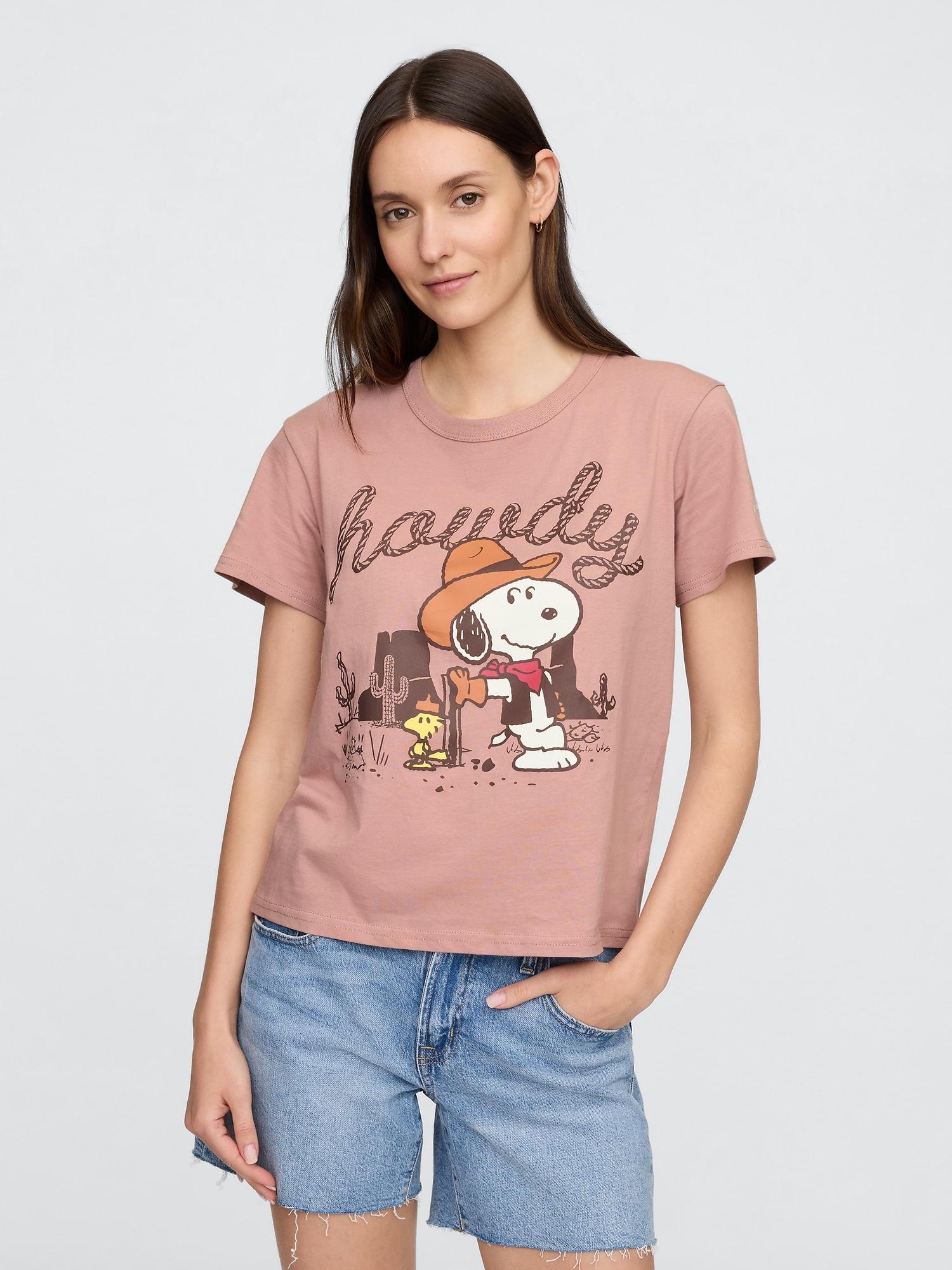 gap × disney minnie mouse shrunken graphic t-shirt