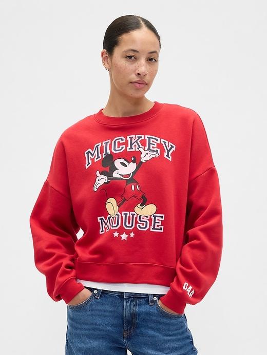 gap &#215 disney oversized graphic sweatshirt