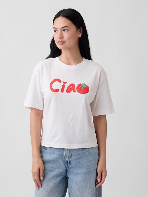 gap × disney boxy graphic t-shirt