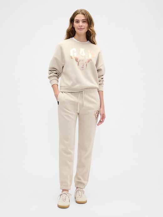 gap × disney minnie mouse logo joggers
