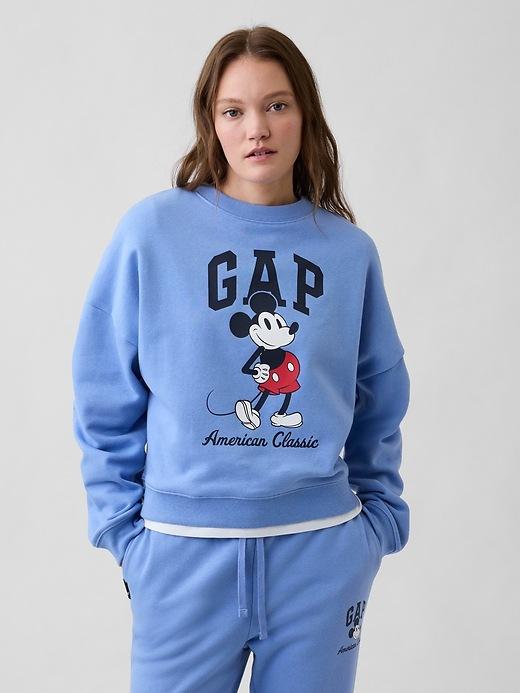gap × disney minnie mouse oversized logo sweatshirt