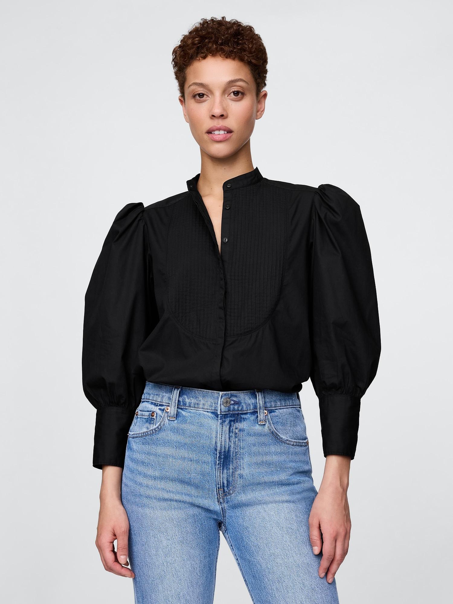 gap × hfr puff-sleeve shirt by n'gai