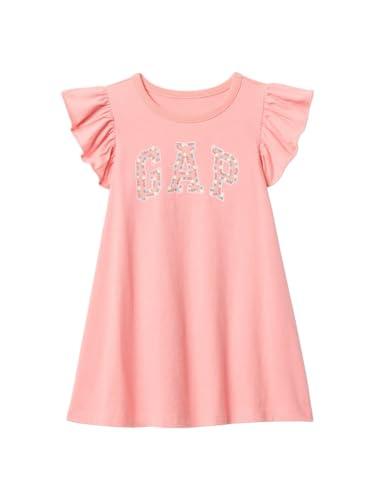 gap baby girls logo dress tea rose 18-24m
