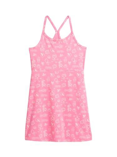 gap girls short sleeve knit dress light shell pink xs