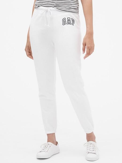 gap logo joggers in fleece