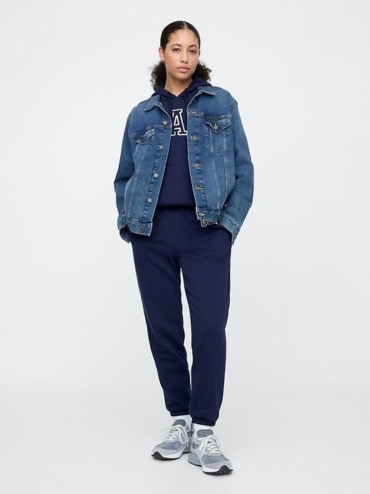 gap logo joggers