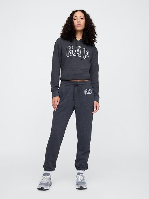 gap logo joggers