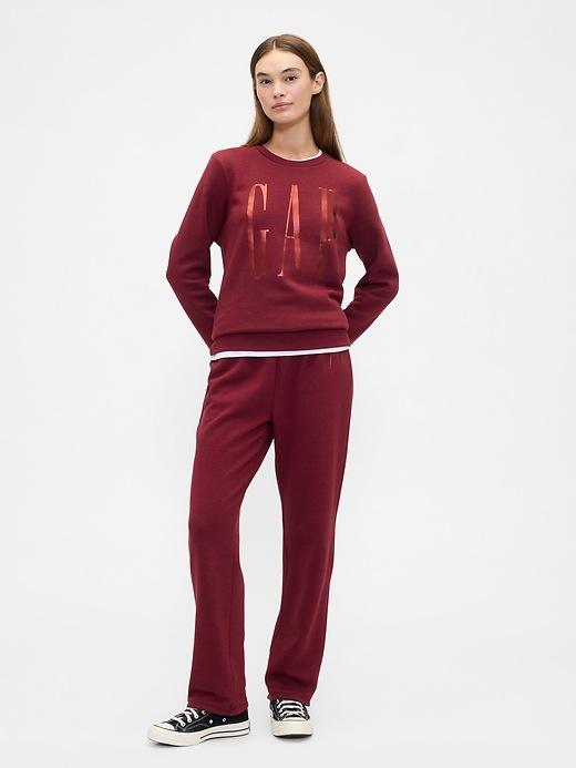 gap logo pull-on slim sweatpants