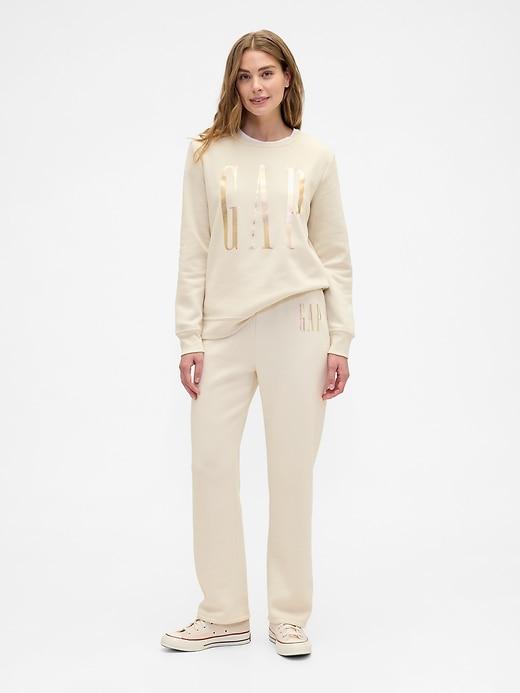 gap logo pull-on slim sweatpants