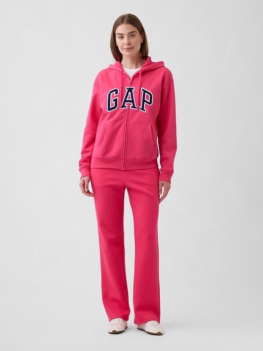 gap logo straight sweatpants