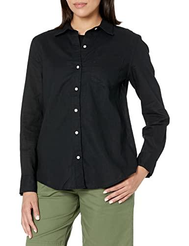 gap womens easy shirt true black l