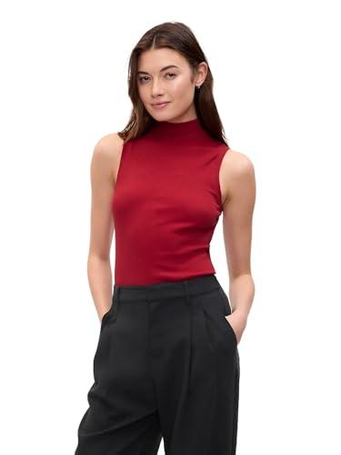 gap womens sleeveless mockneck tank sled l