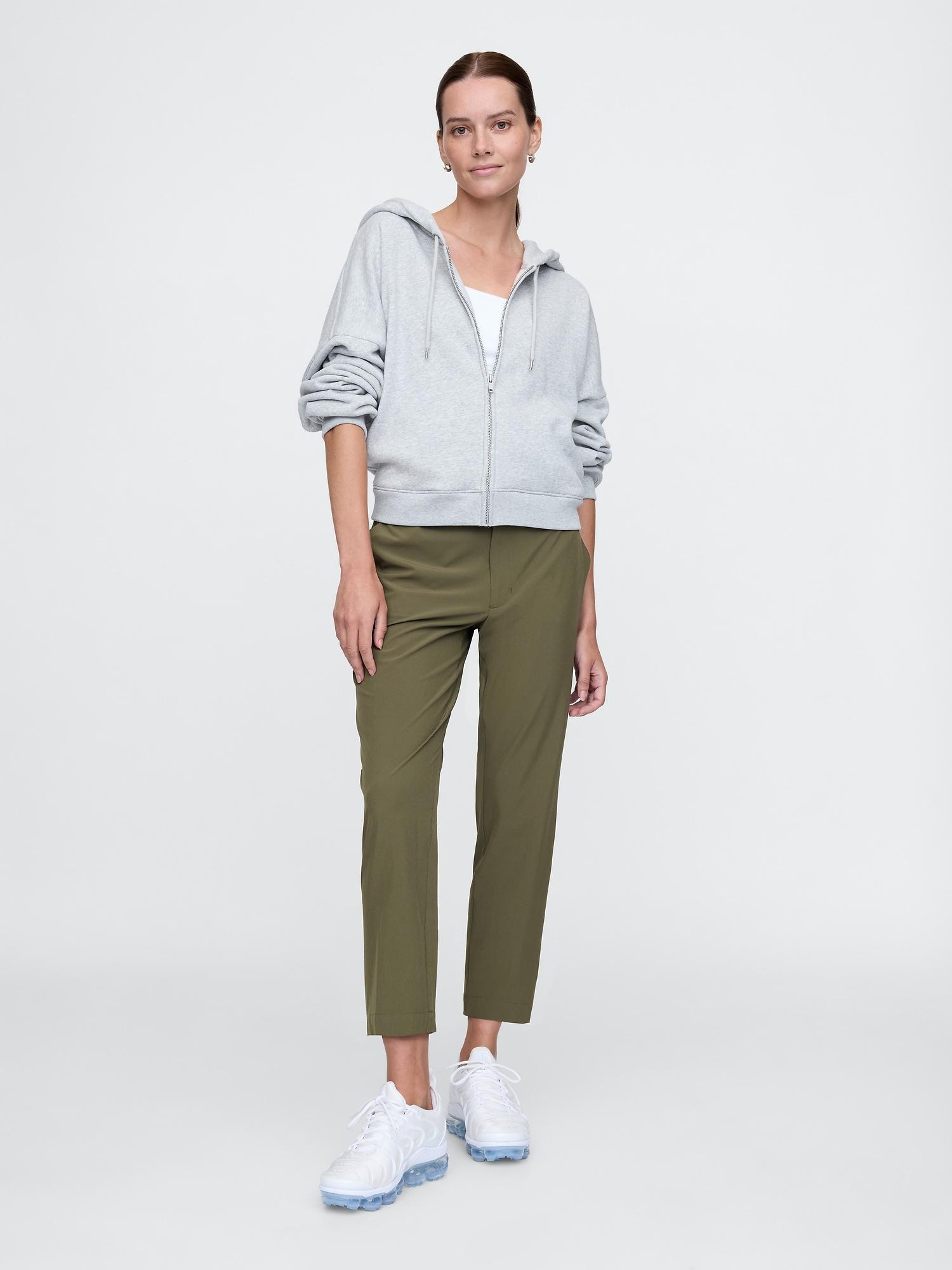 gapfit high rise downtown runaround pants