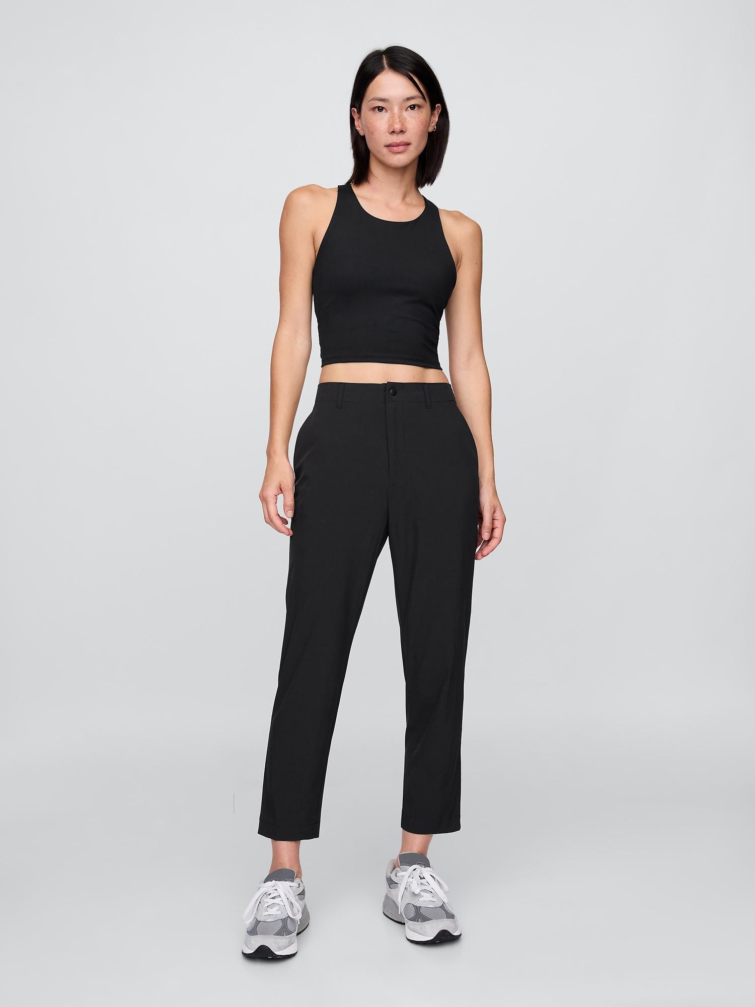 gapfit high rise downtown runaround pants