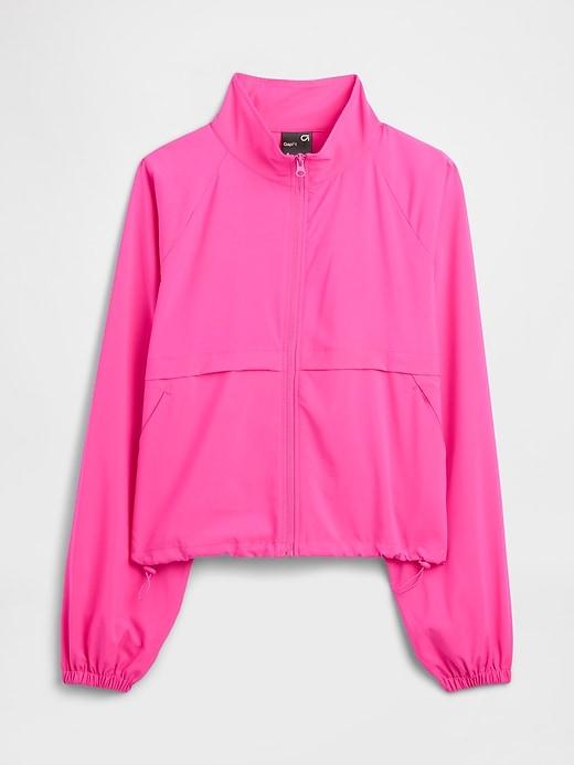 gapfit oversized runaround track jacket