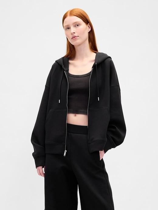gapfit oversized zip hoodie