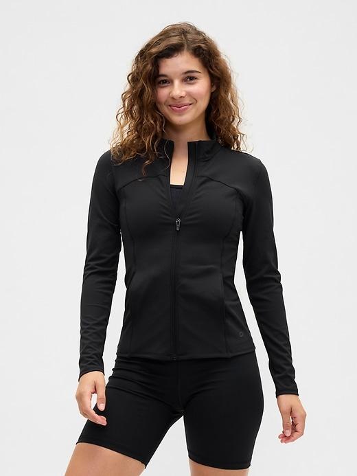 gapfit recycled studio jacket