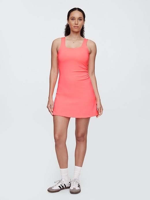 gapfit recycled studio ruched dress