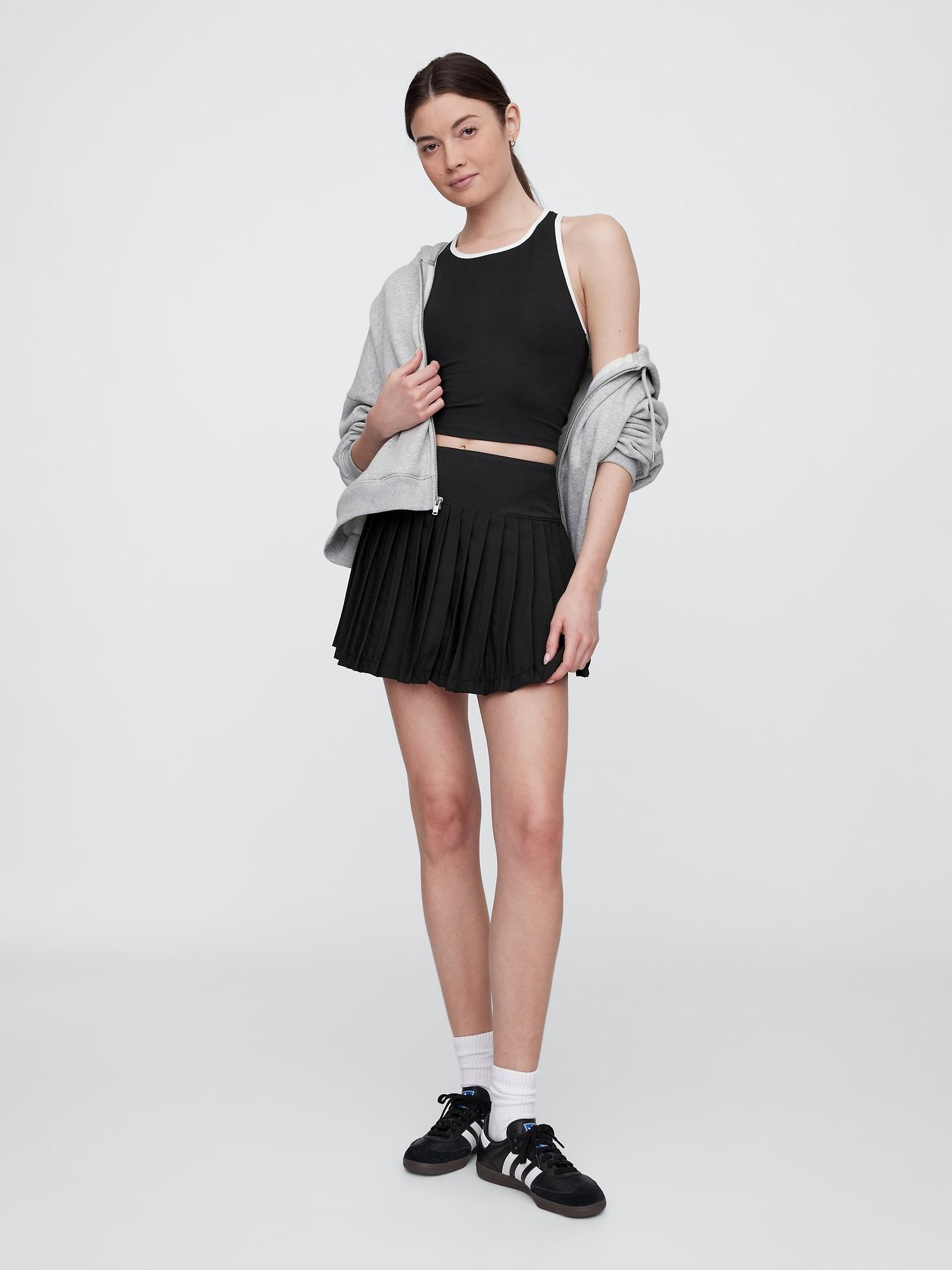 gapfit recycled studio runaround skort