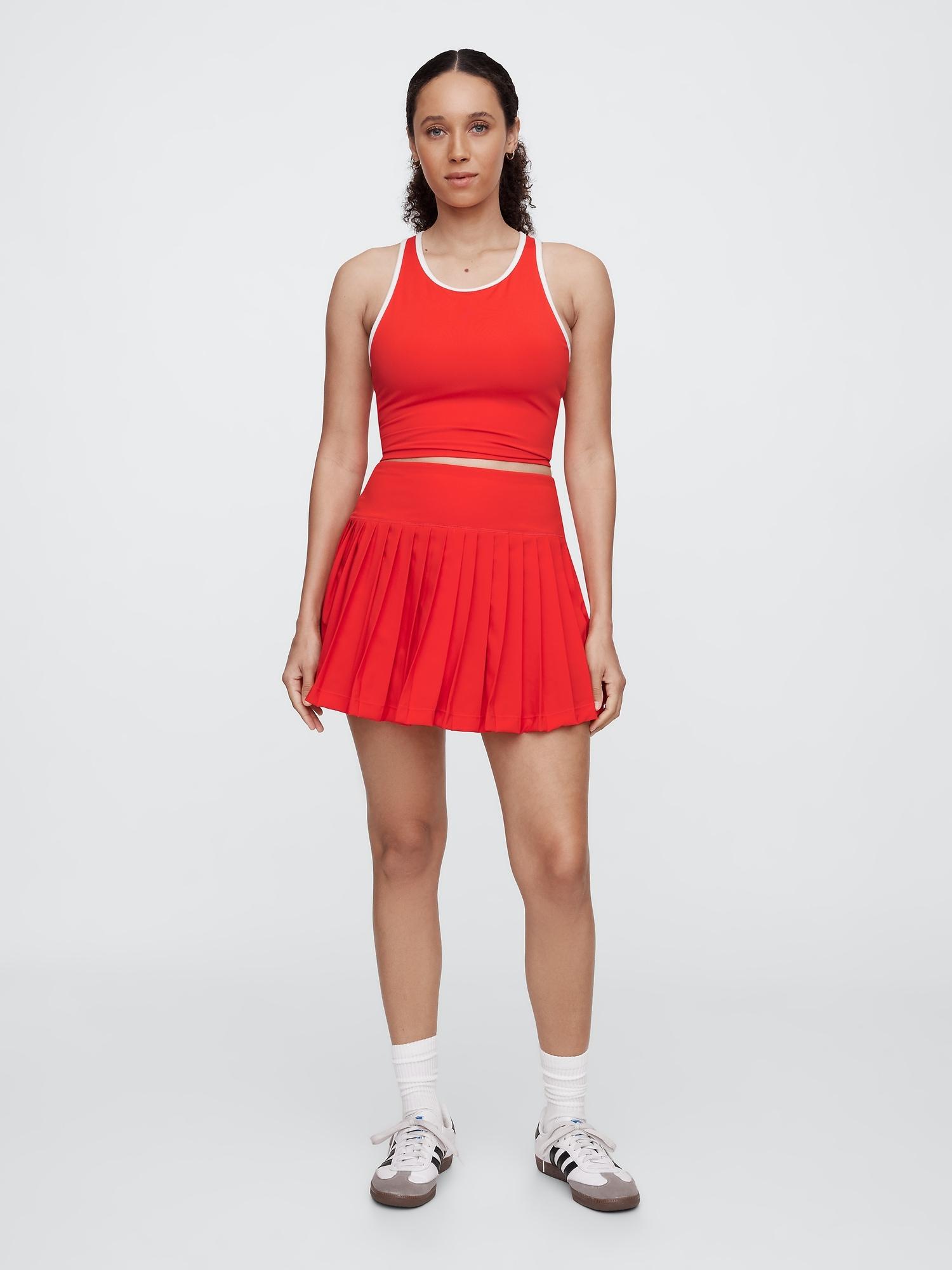 gapfit recycled studio runaround skort