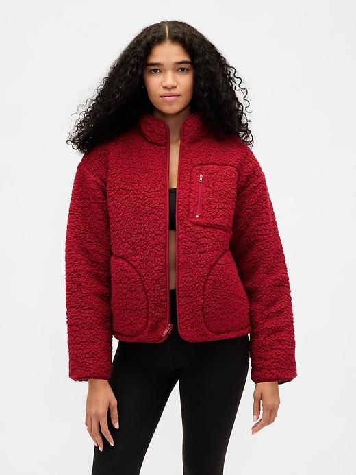 gapfit reversible sherpa jacket
