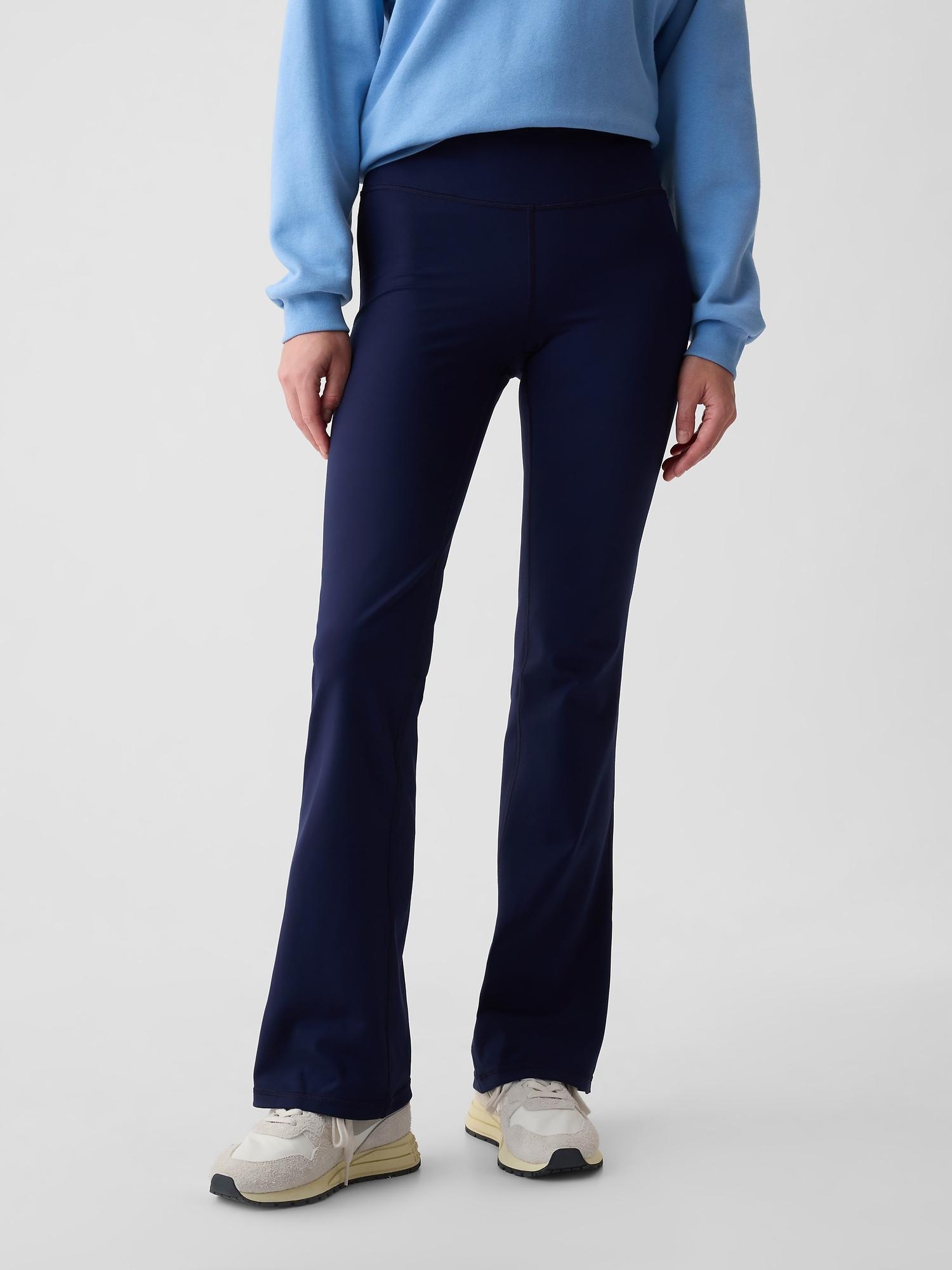 gapfit sky high rise power flare leggings