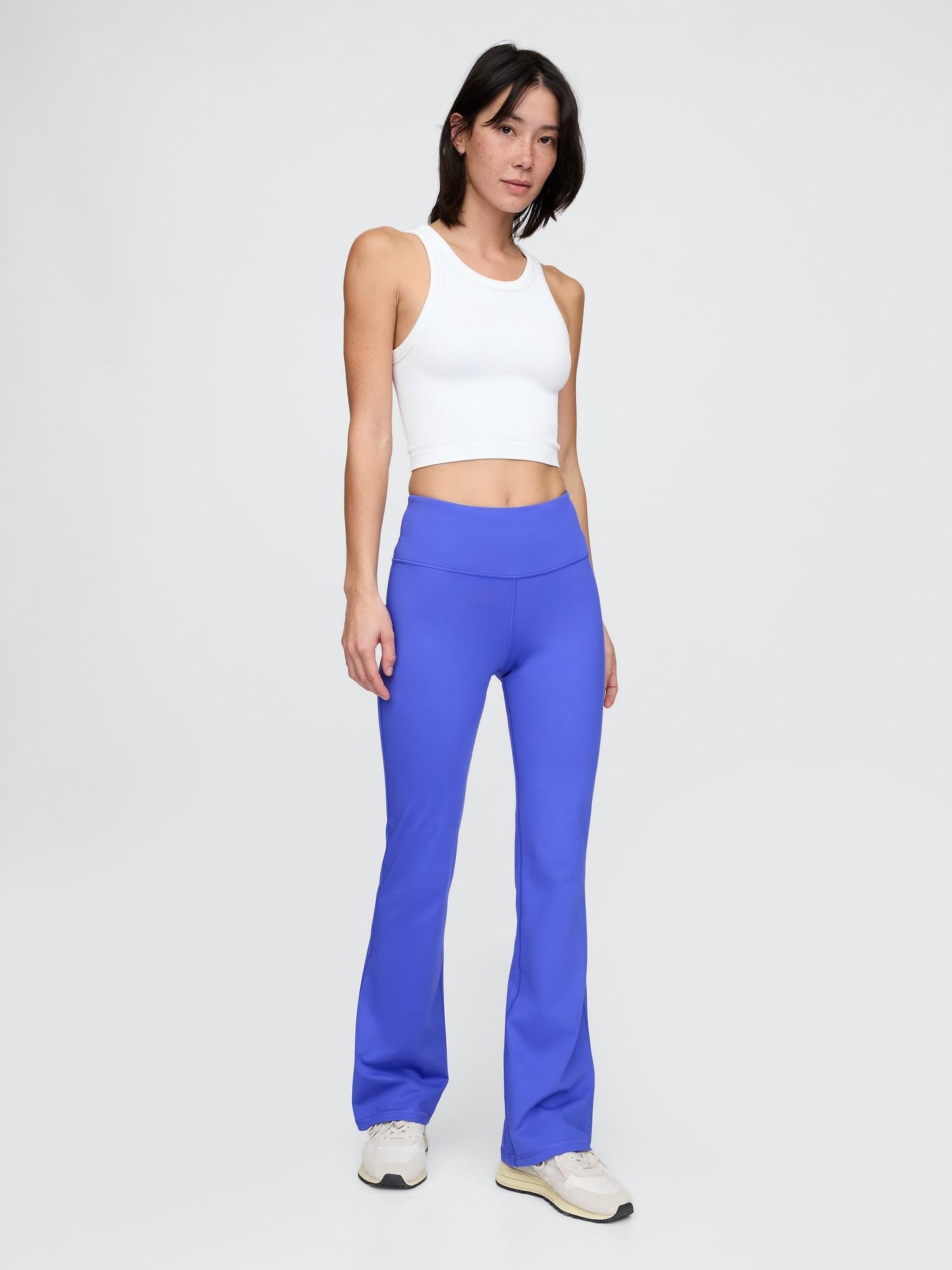 gapfit sky high rise power flare leggings