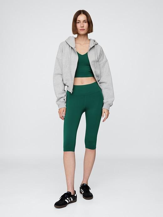 gapfit smooth high rise crop leggings