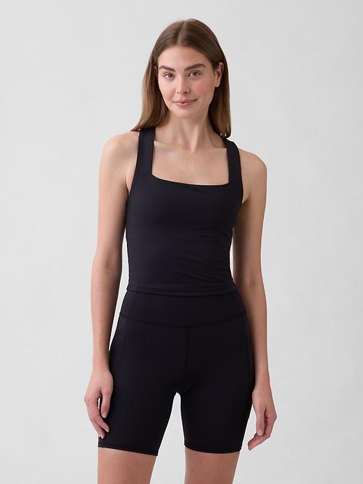 gapfit studio recycled squareneck brami