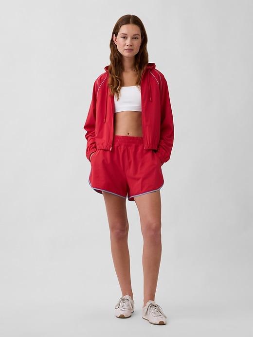 gapfit tech high rise running shorts