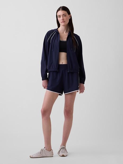 gapfit tech high rise running shorts