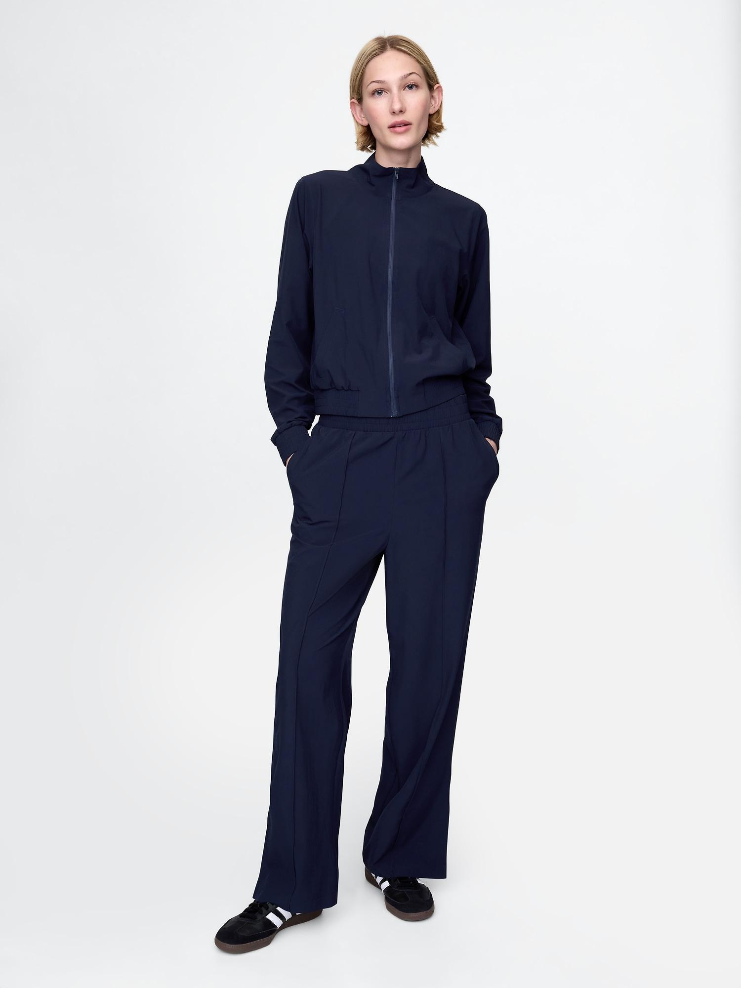 gapfit tech high rise split-hem pants