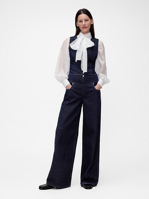gapstudio denim jumpsuit