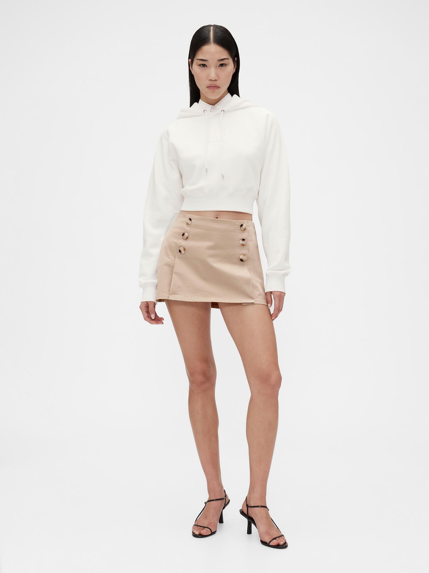 gapstudio twill sailor skort