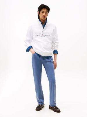 garment washed straight 5-pocket pant