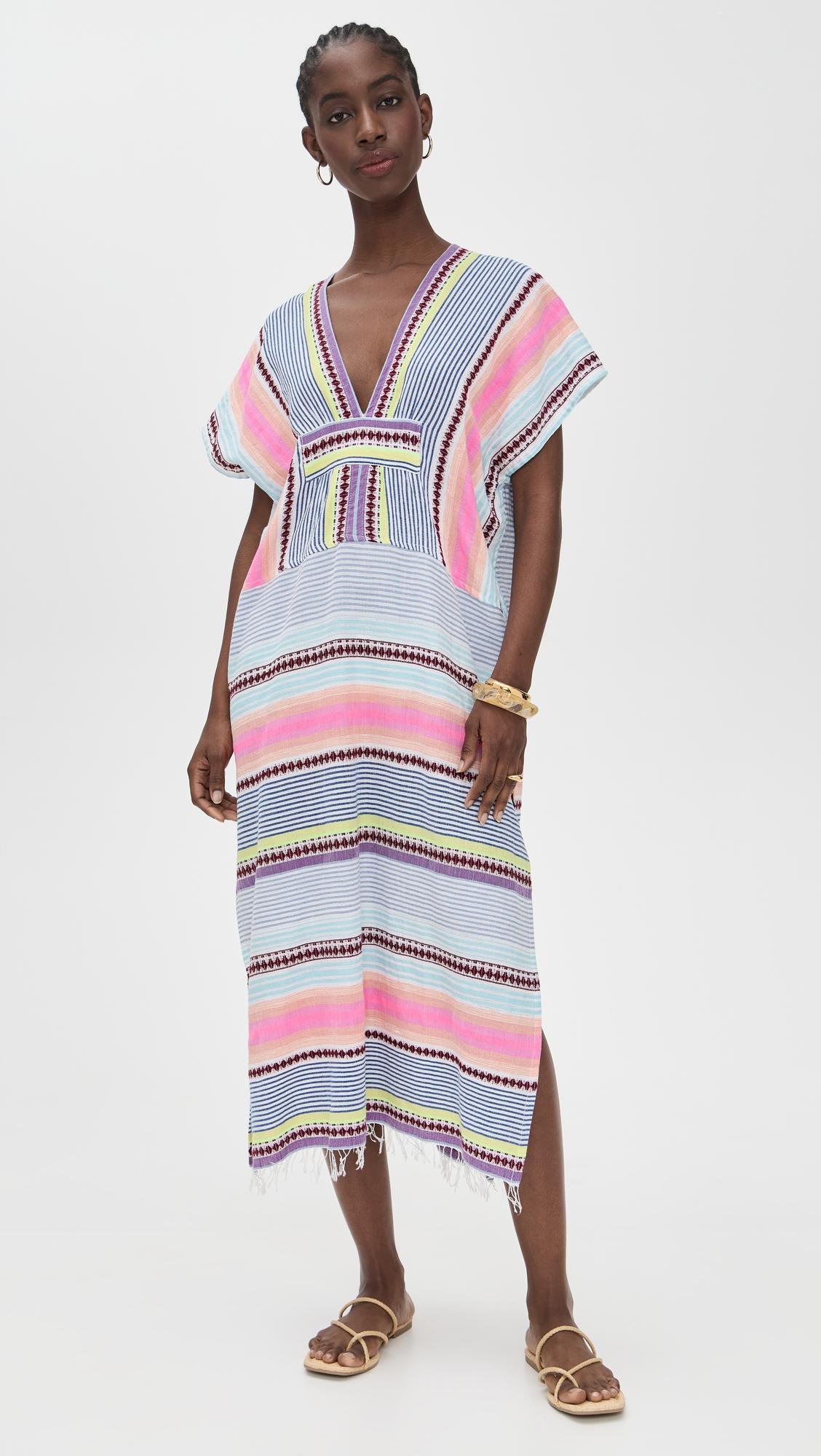 gasira v neck caftan