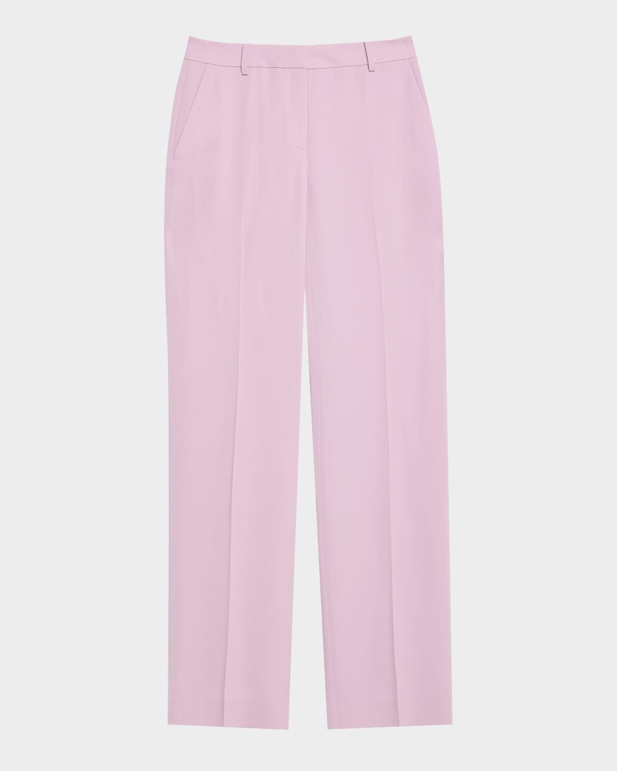 gates straight-leg crepe pants