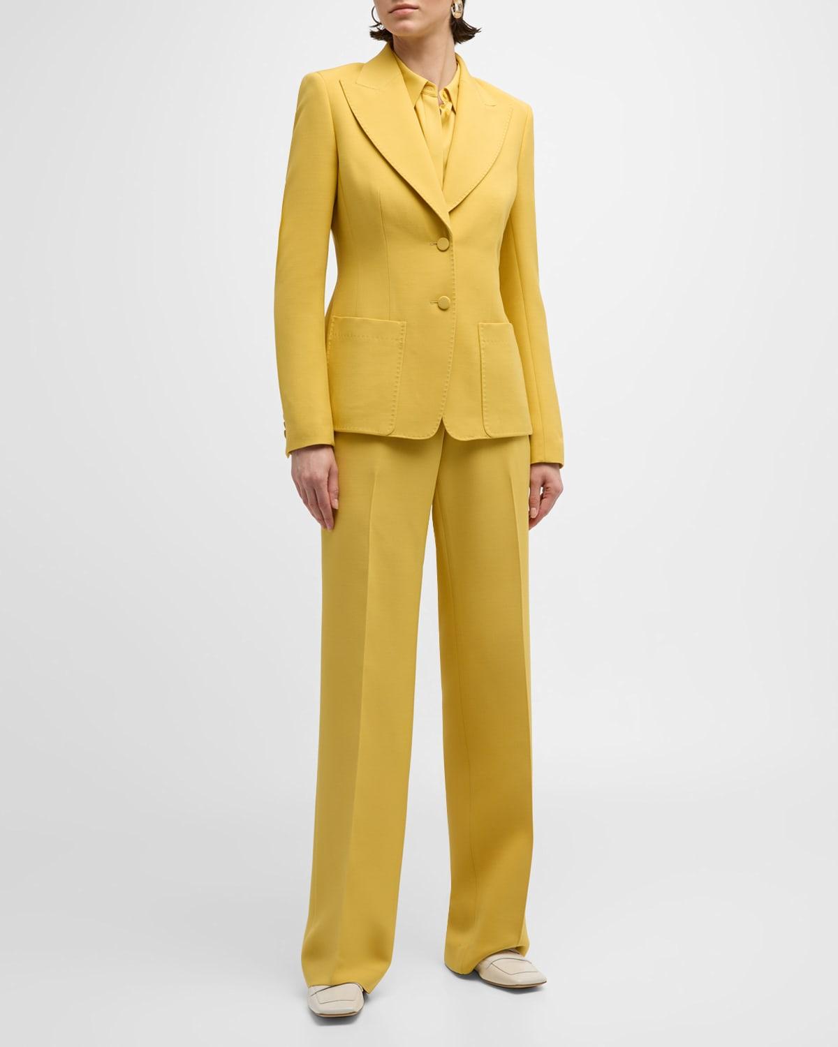 gates straight-leg pants