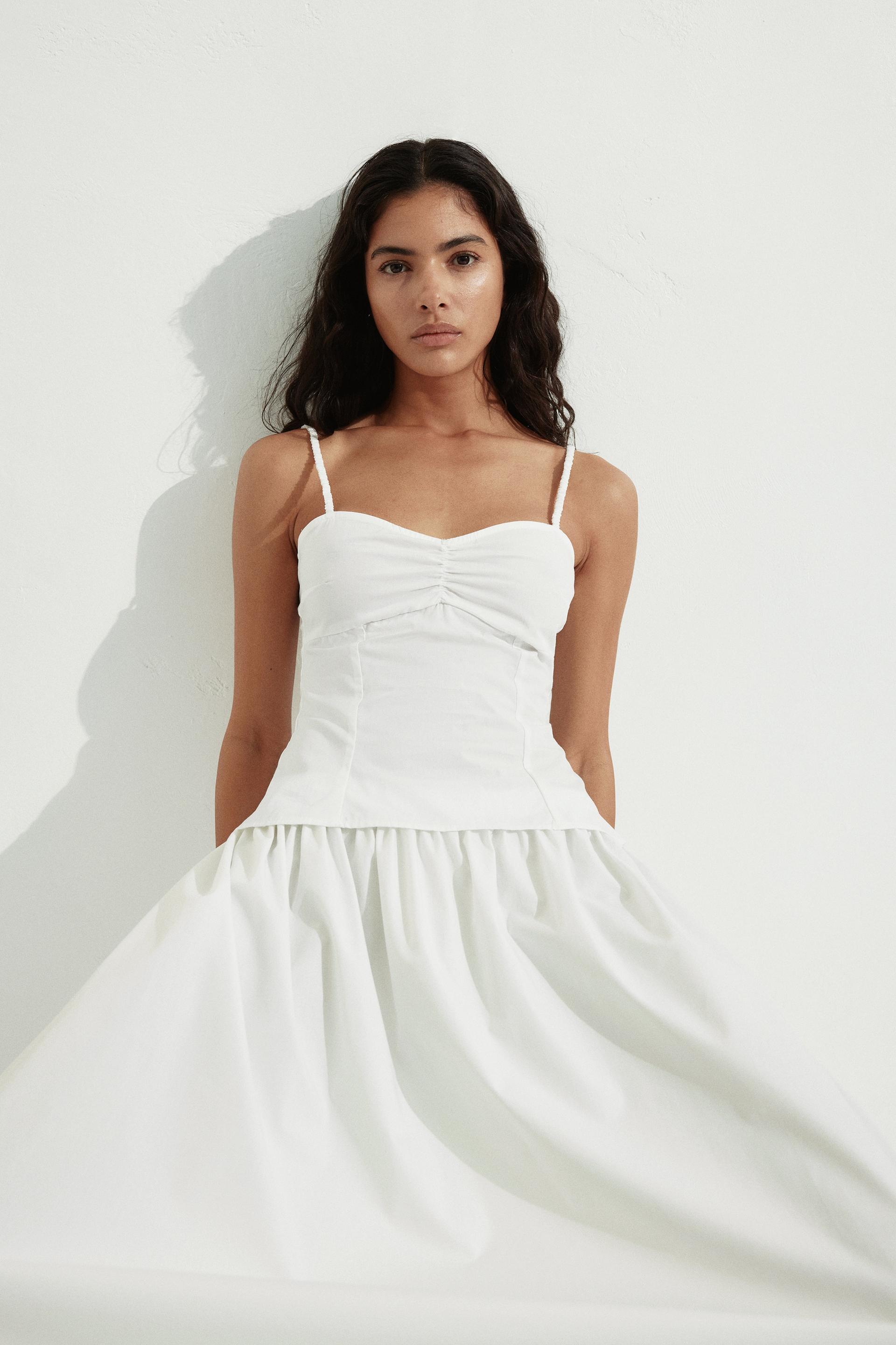 gathered camisole top