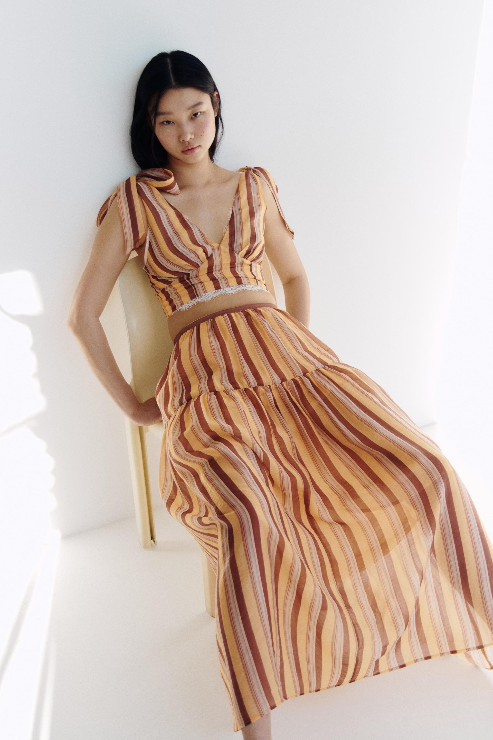 gathered skirt