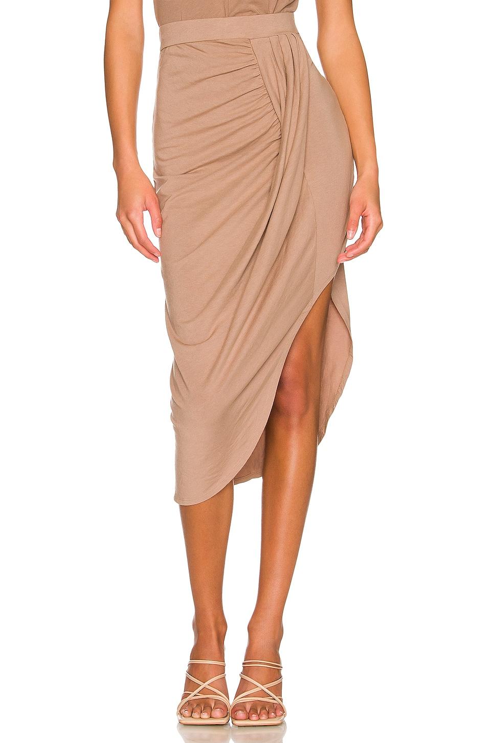 gathered skirt