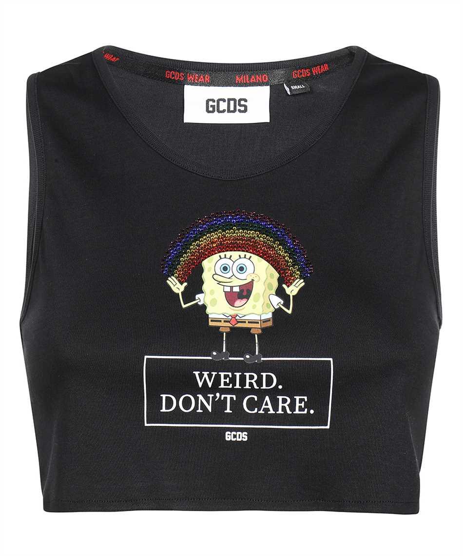 gcds cotton crop-top