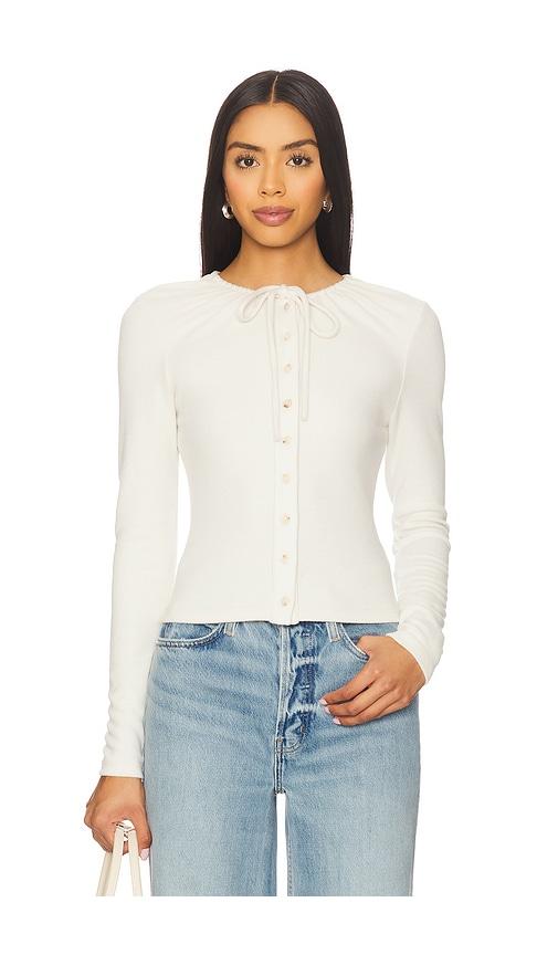 geel jane cardigan in cream.