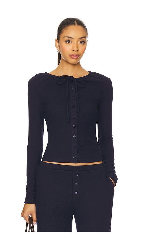 geel jane cardigan in navy.