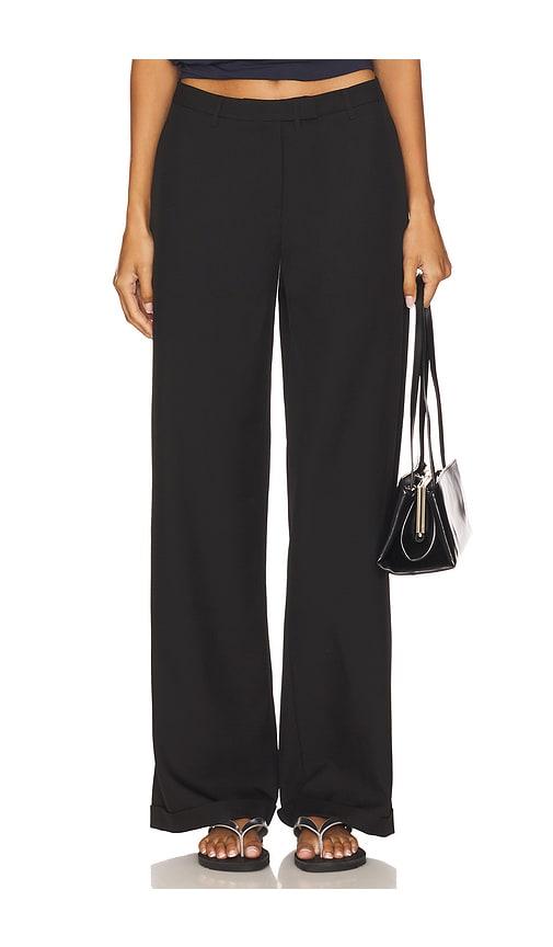 geel kennedy pant in black.