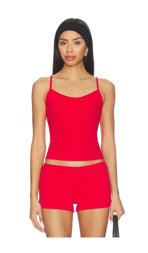 geel roxie tank in red.