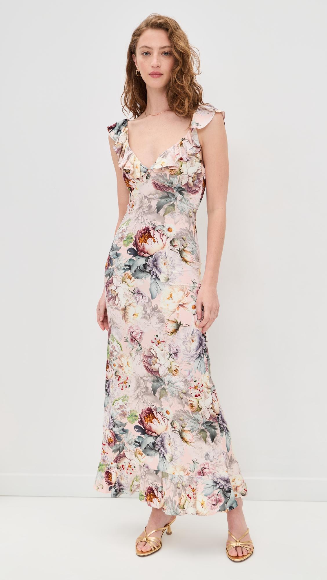gemma ruffle dress